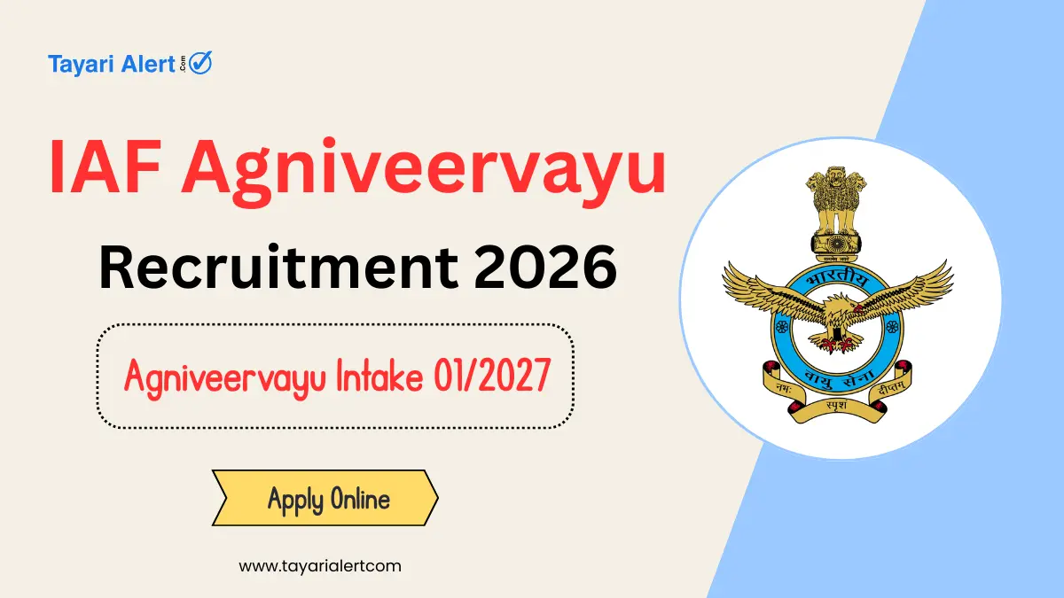 IAF Agniveervayu Recruitment 2026