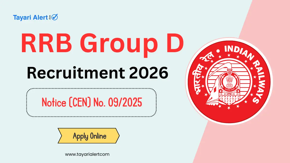 RRB Group D Recruitment 2026
